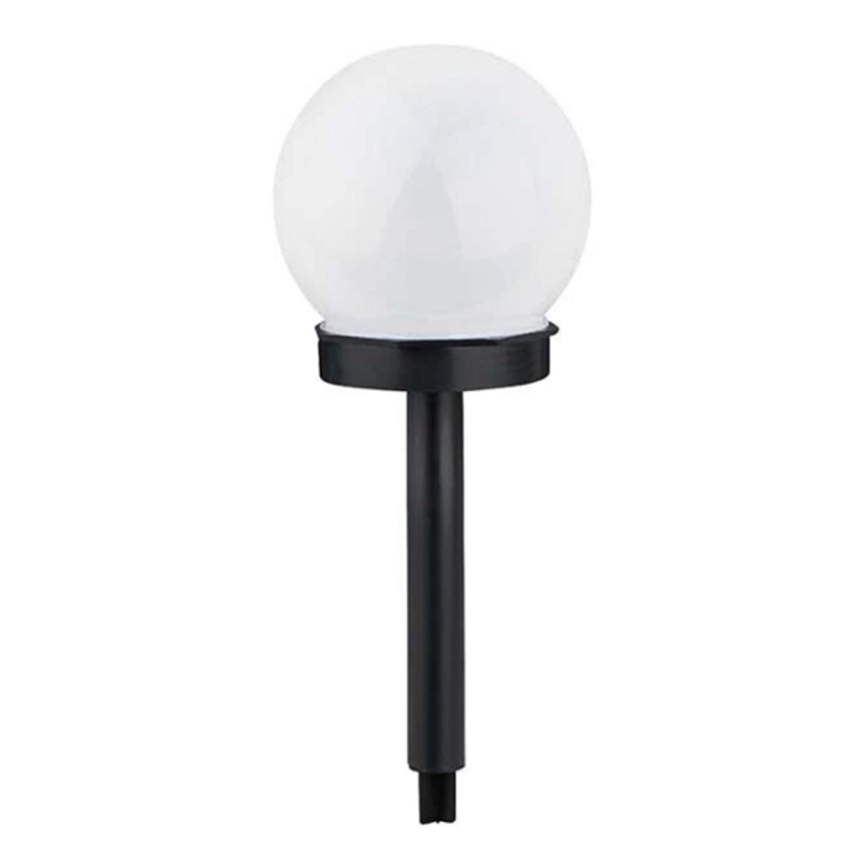 Aigostar – LED Solarlampa LED/0,006W/1,2V 33 cm 40 mAh svart 6500K IP44