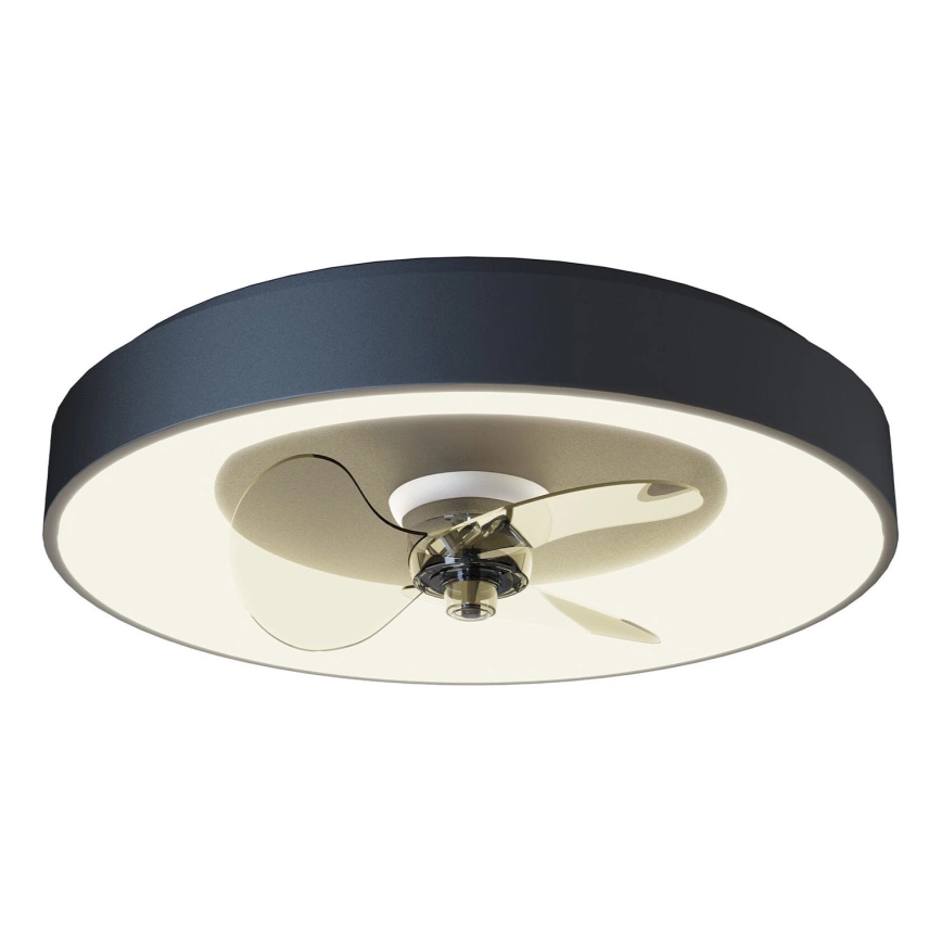 Aigostar – Dimmbar LED-takfläkt LED/40W/230V 2700-6500K 48 cm + fjärrkontroll svart