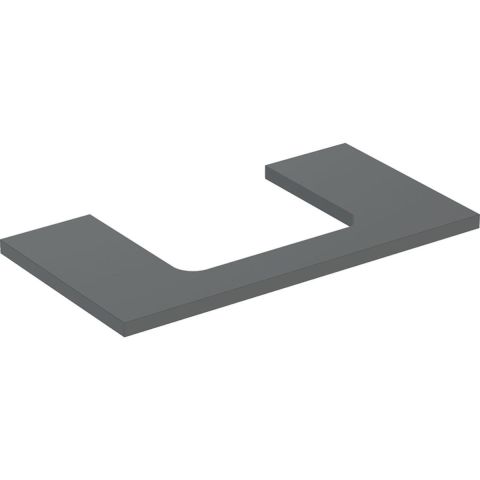 Geberit ONE 505.283.00.3 Bänkskiva 90 cm Lava