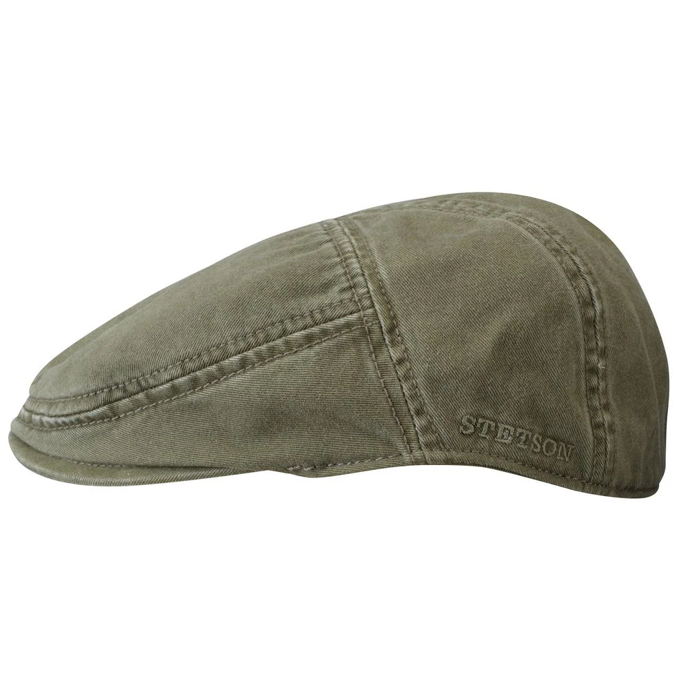 Stetson Ivy Cap Cotton – Green Cotton Sixpence