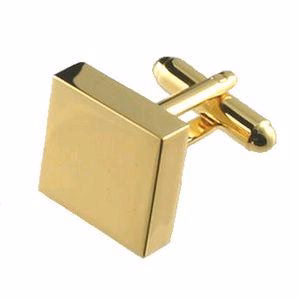 Manschettknappar bara guld