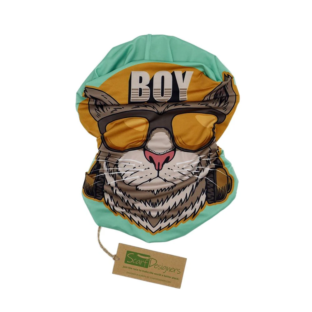 Cool Cat Bandana – Multifunctions Scarf
