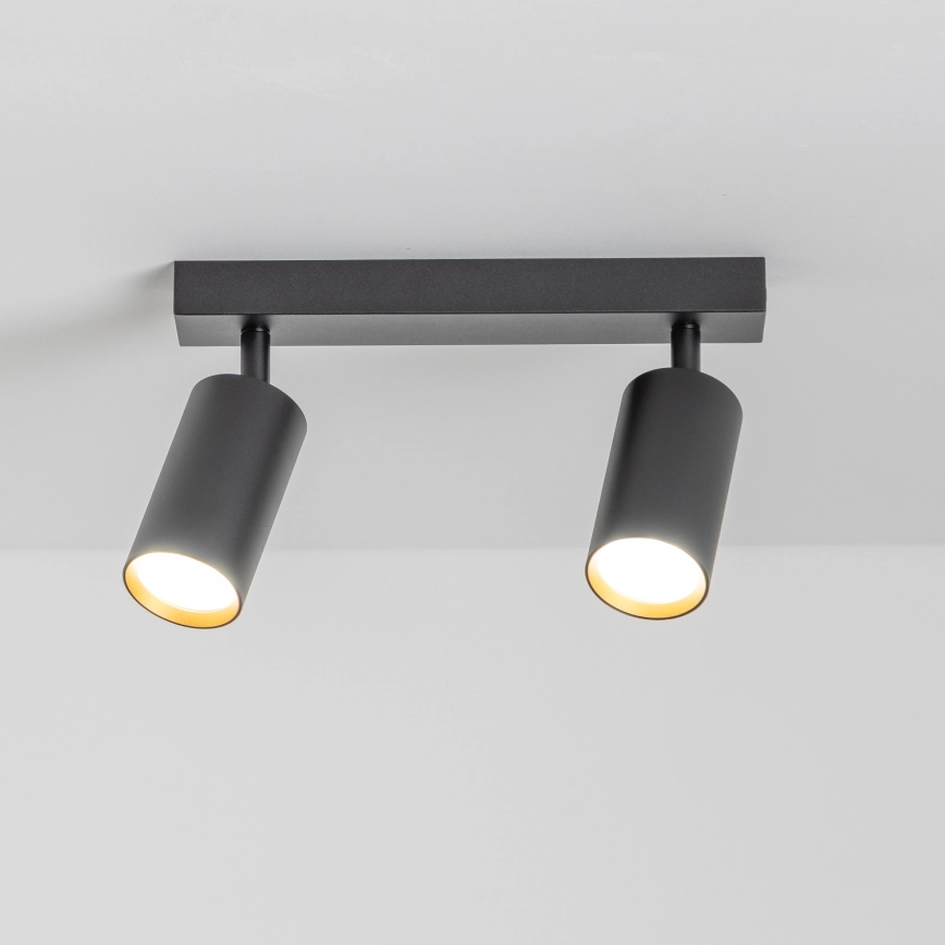 Brilagi – Spotlight SELE 2xGU10/30W/230V svart/guld