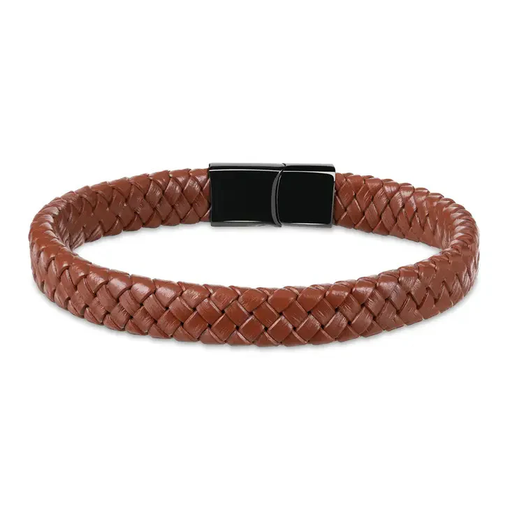 James Hawk Läderarmband – Kamel