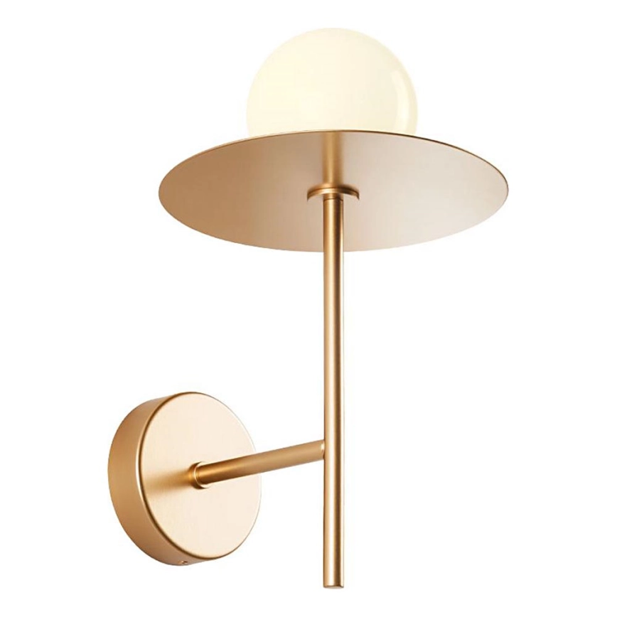 Redo 01-2725 – Vägglampa PLATO 1xG9/10W/230V guld