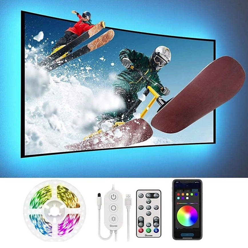 Govee – TV 46-60″ SMART LED bakgrundsbelyst RGB + fjärrkontroll