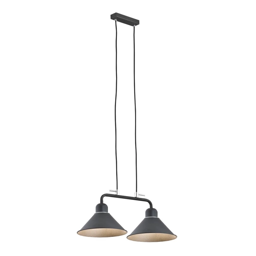 Argon 768 – Hängande lampa DŻERBA 2xE27/60W/230V