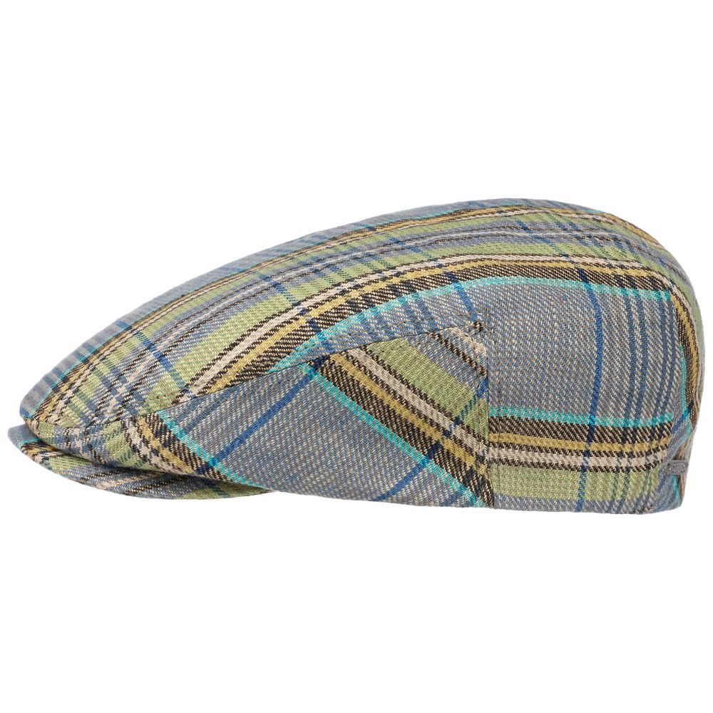 Stetson Driver Cap Model Kurt i rutigt linne