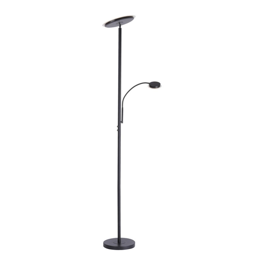 Leuchten Direkt 11709-18 – LED dimbar golvlampa HANS LED/22W/230V + LED/4W
