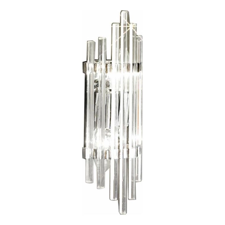 Kolarz 0342.62S.5 – Vägglampa ONTARIO 2xE14/40W/230V 31 cm skinande krom