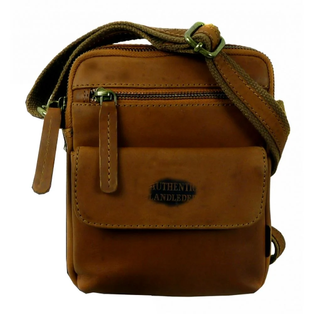 Landsledare Pinch of Wax Casual Cross Bag – Naturlig