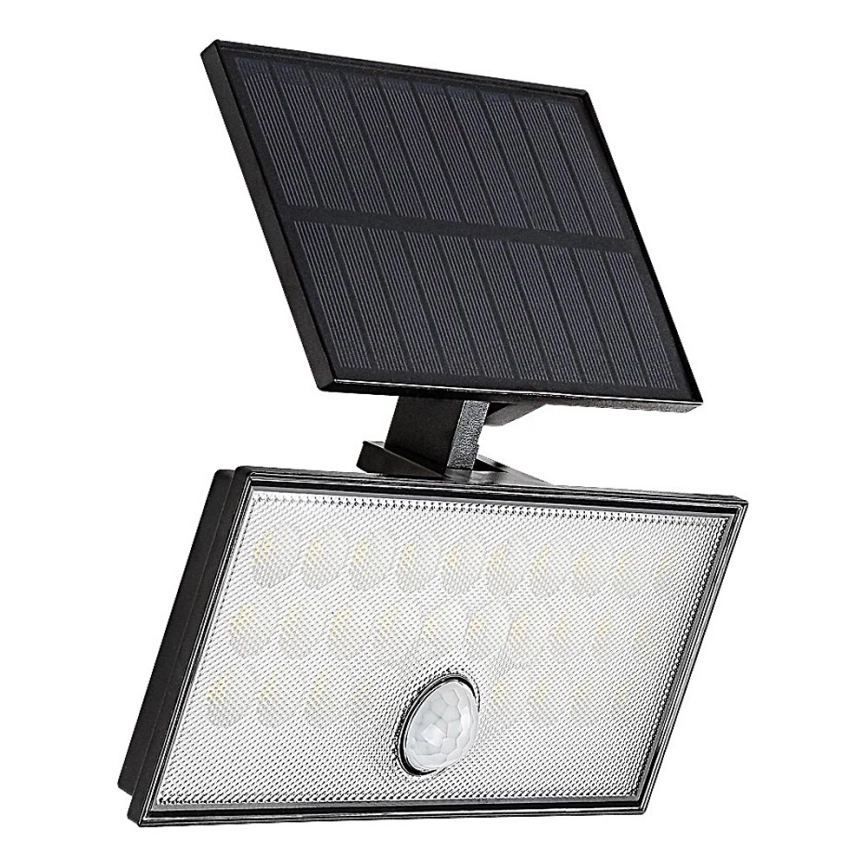Rabalux – LED solreflektor med sensor LED/8W/3,7V 1800mAh IP65 + fjärrkontroll