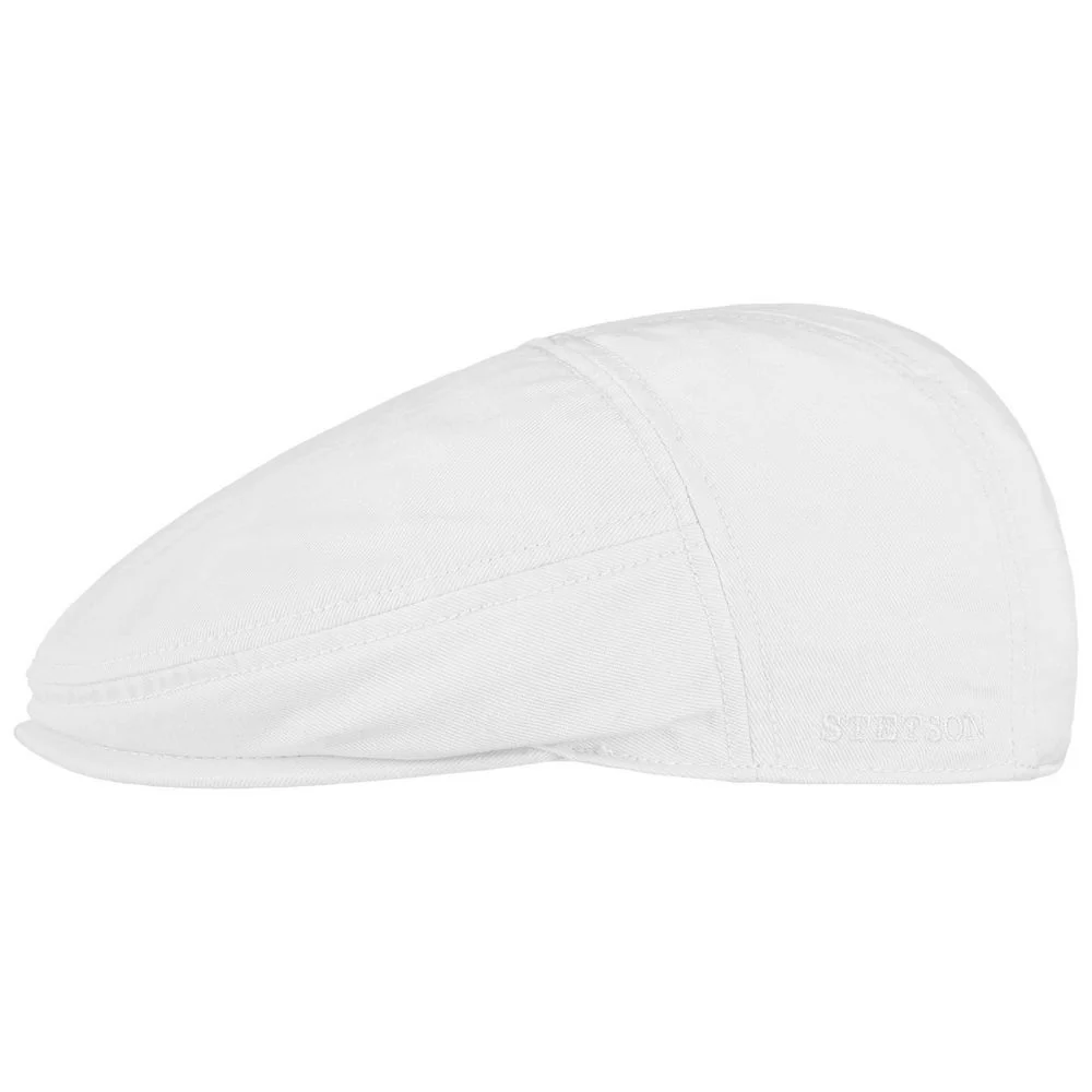Stetson Ivy Cap Cotton – White Cotton Sixpence