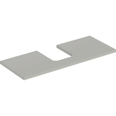 Geberit ONE 505.275.00.7 Bänkskiva 120 cm Grå