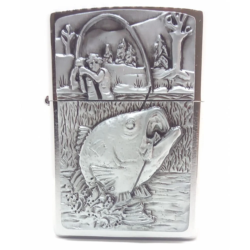 Basfiske zippo tändare