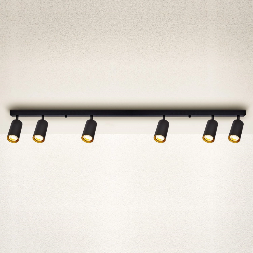 Brilagi – Spotlight SELE 6xGU10/30W/230V svart/guld