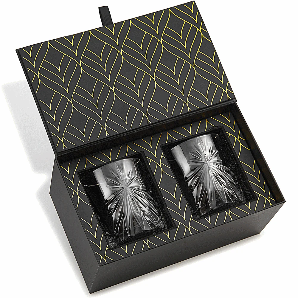 2 st. SOLEIL Crystal Whiskyglas i presentförpackning