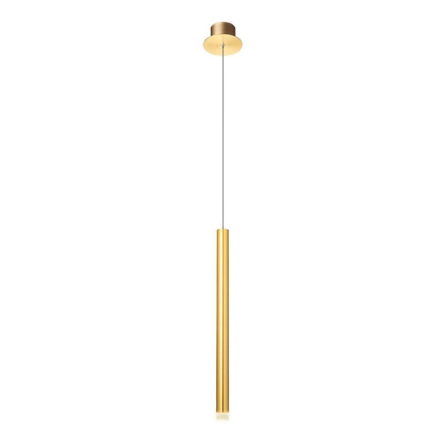 Redo 01-2043 – LED ljuskrona med textilsladd MADISON LED/4W/230V guld