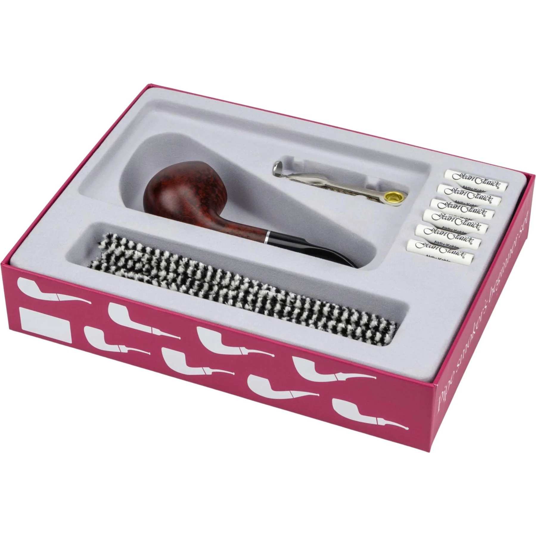 JEAN CLAUDE Pipe ECO Present Set – Böjd Slät