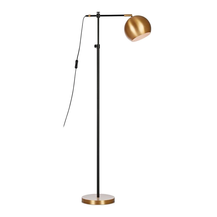 Markslöjd 107231 – Golvlampa CHESTER 1xE27/40W/230V svart/brons