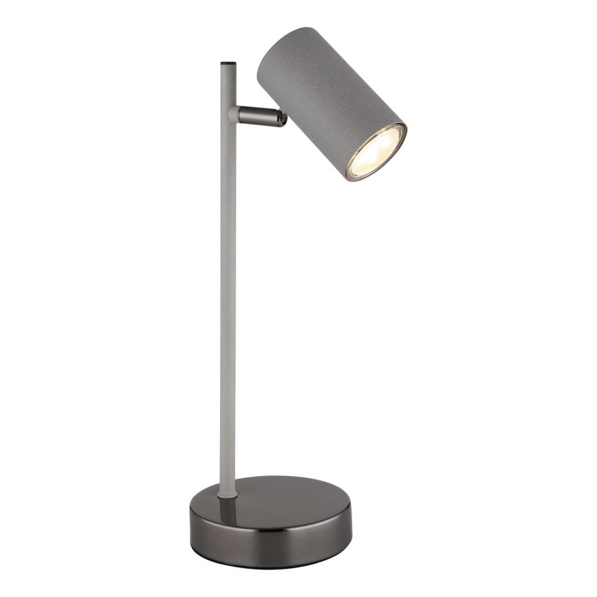 Globo – Bordslampa 1xGU10/5W/230V grå/antracit