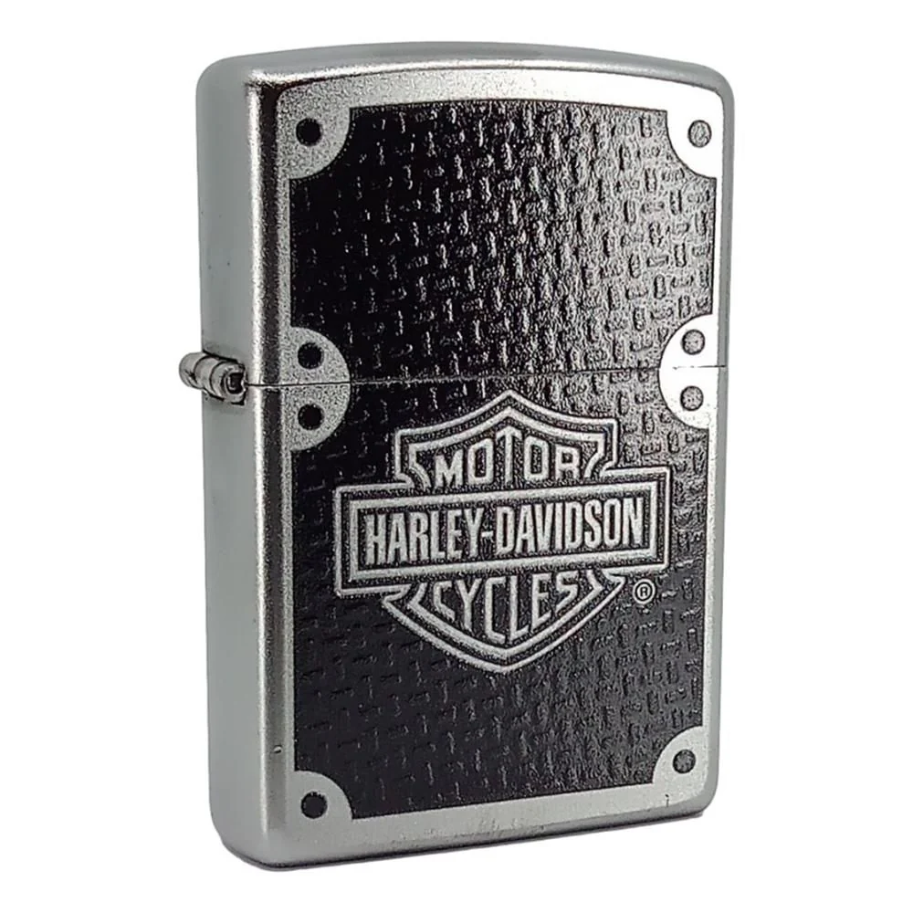 Harley Davidson Carbon Fiber Zippo tändare