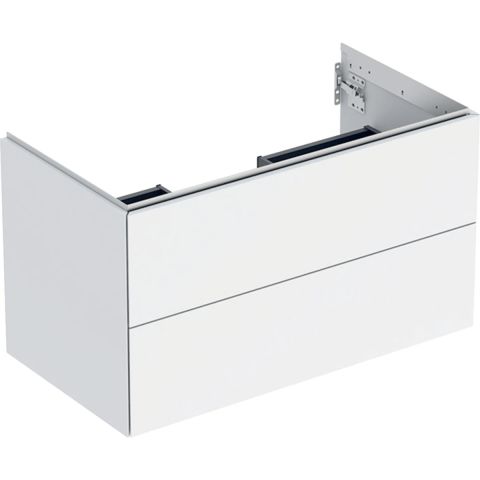Geberit ONE 505.263.00.2 Kommod 90 x 47 cm, 2 lådor Vit, matt