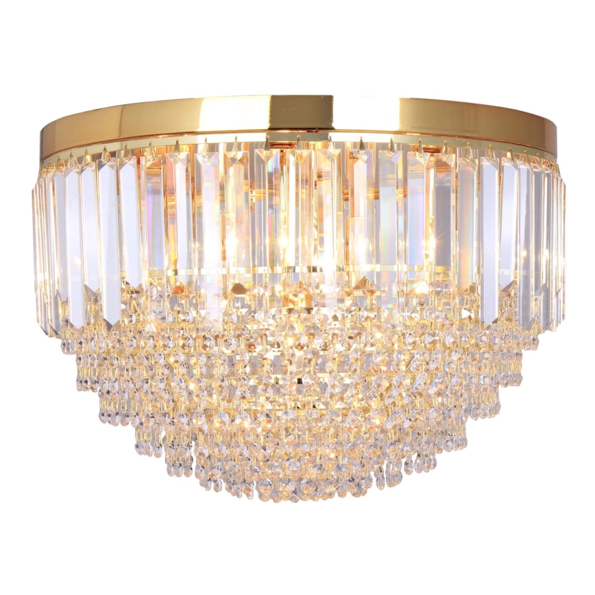 Zuma Line – Taklampa 7xE14/40W/230V diameter 50 guld