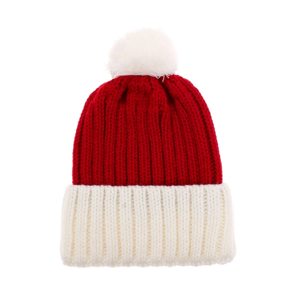 Snazzy Tomte Beanie Hat – Röd & Vit