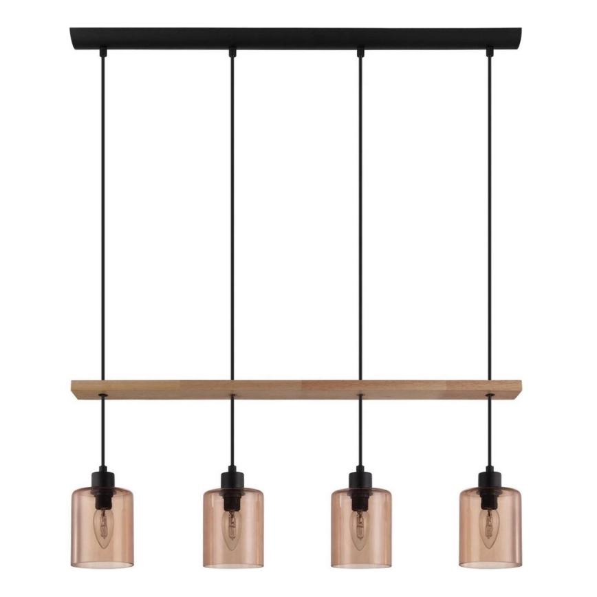 Eglo 43368 – Taklampa på kabel COOLMONT 4xE14/40W/230V
