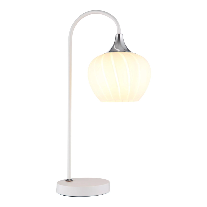 Globo – Bordslampa 1xE27/40W/230V vit