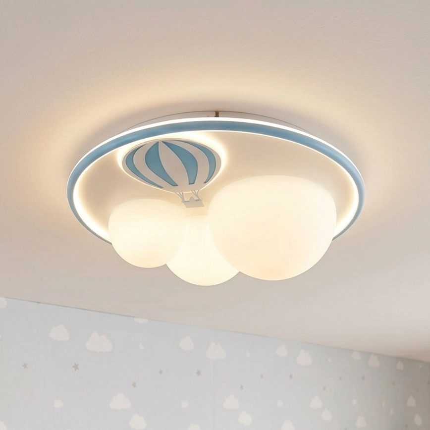 Zuma Line – LED Ljusreglerad children’s tak belysning LED/42W/230V 3000/5700K blå