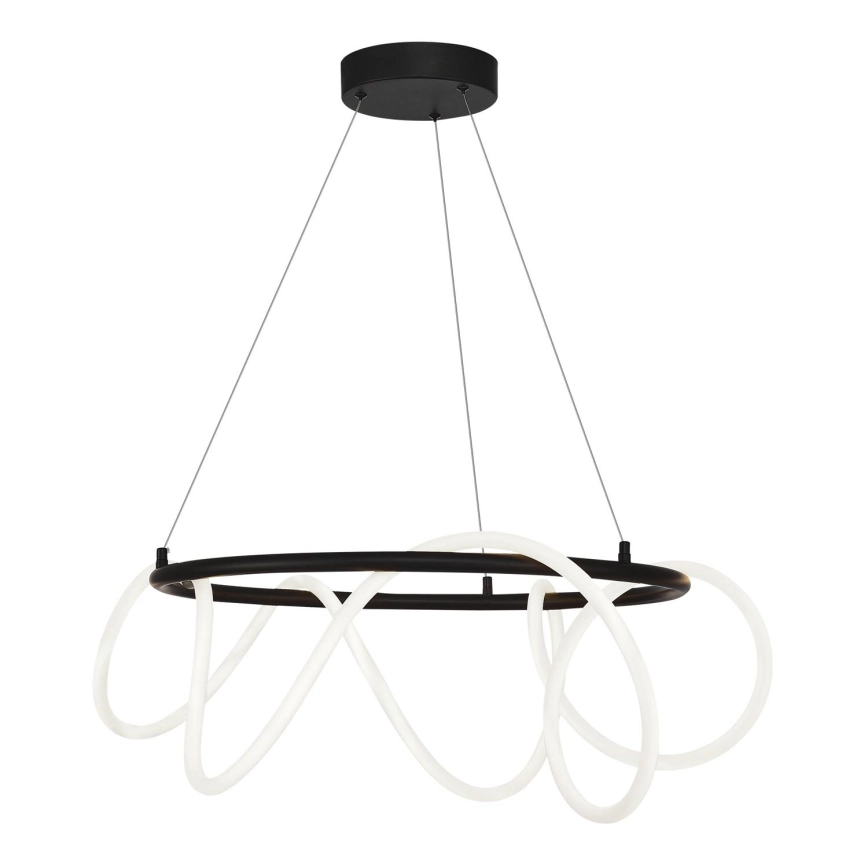 Zuma Line – LED ljuskrona med textilsladd LED/58W/230V 3000/4000/6000K svart