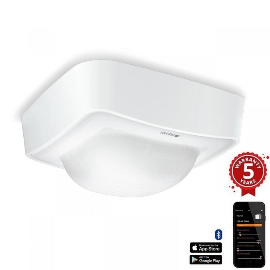Steinel 064327 – Närvarodetektor IR Quattro HD-2 24m COM1 IP54 whire