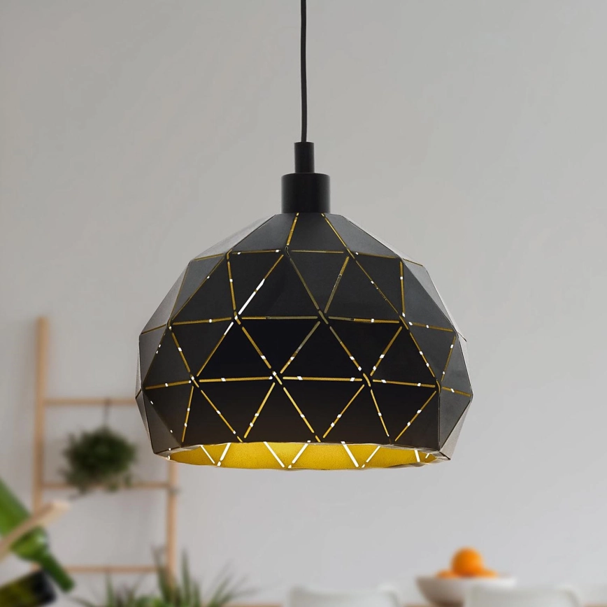 Eglo 97845 – Ljuskrona med snöre ROCCAFORTE 1xE27/60W/230V