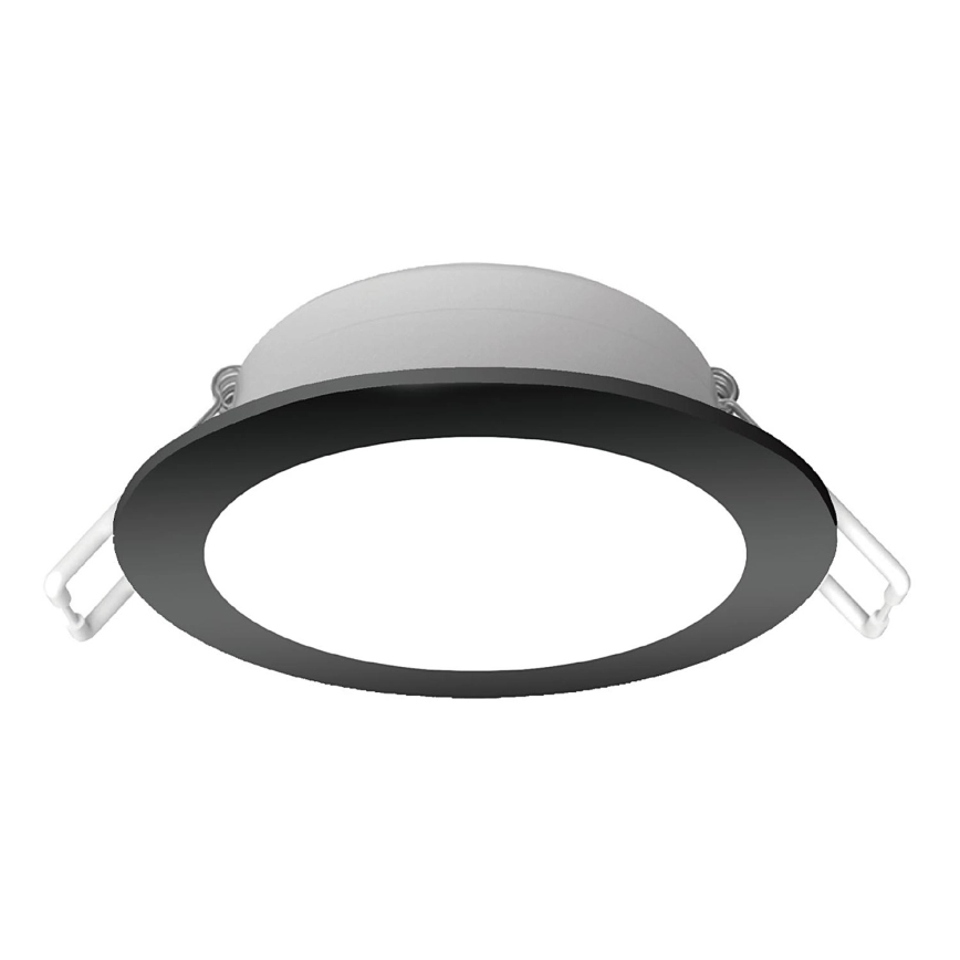 Aigostar – Infälld LED badrumsbelysning LED/4,8W/230V 4000K svart IP65