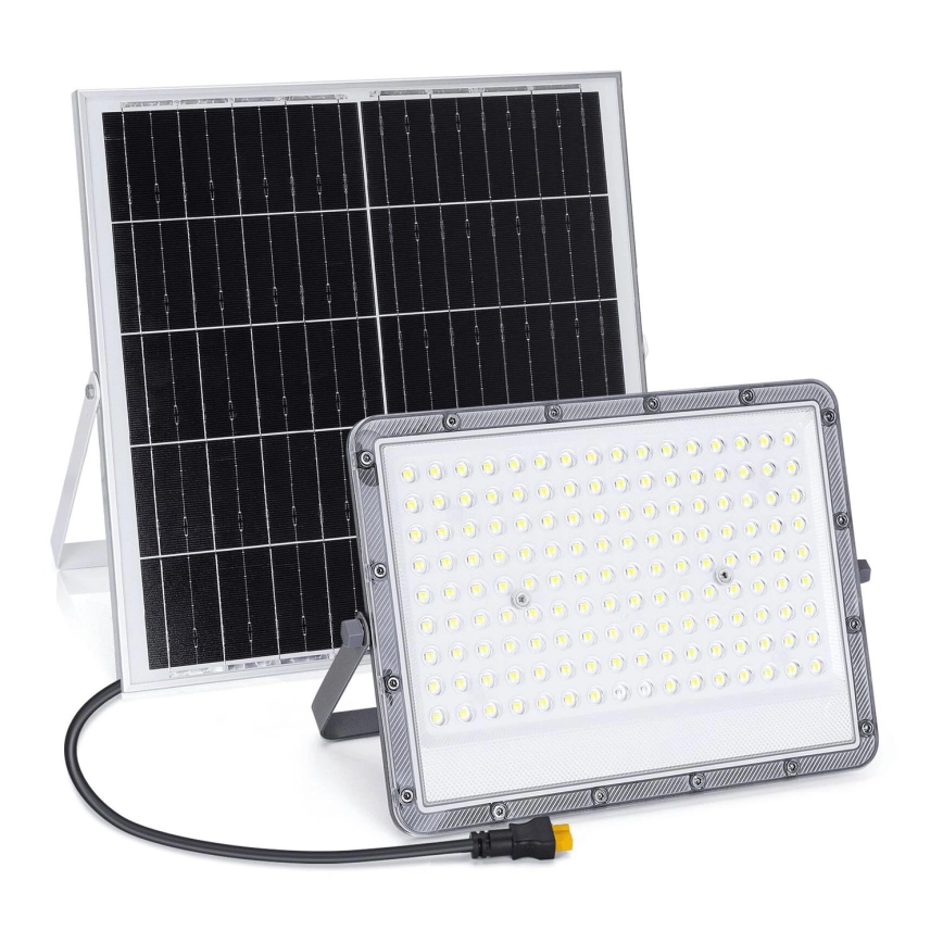Aigostar – Dimmbar LED-solcellsstrålkastare LED/200W/3,4V 20000 mAh IP65 + fjärrkontroll