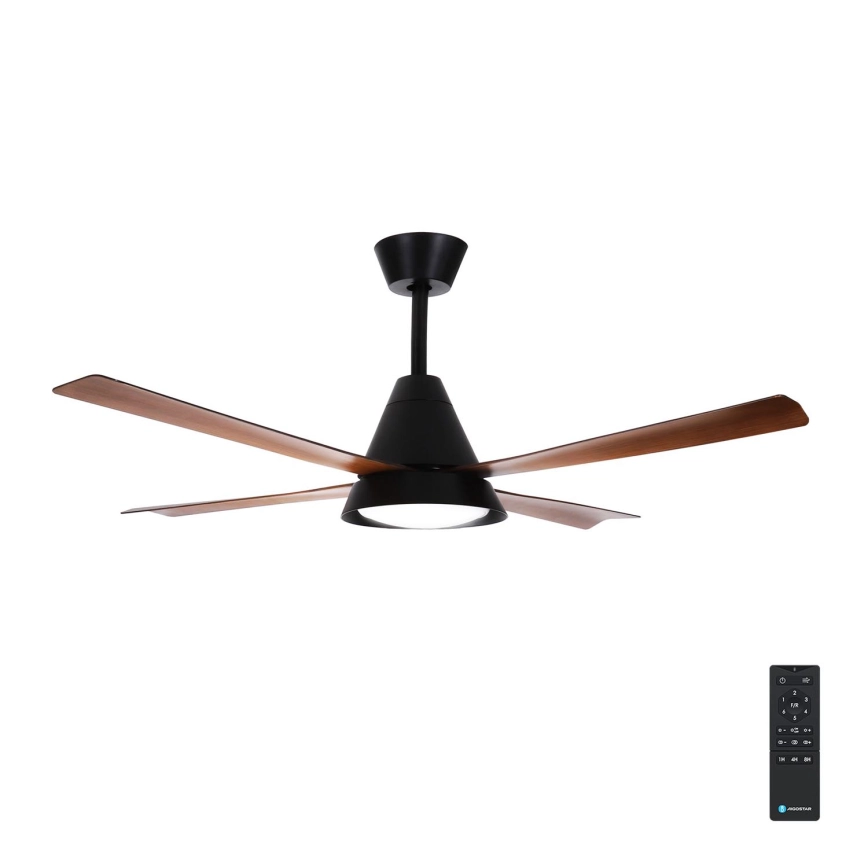 Aigostar – LED dimbar takfläkt LED/24W/230V 2700-6500K 132 cm + fjärrkontroll