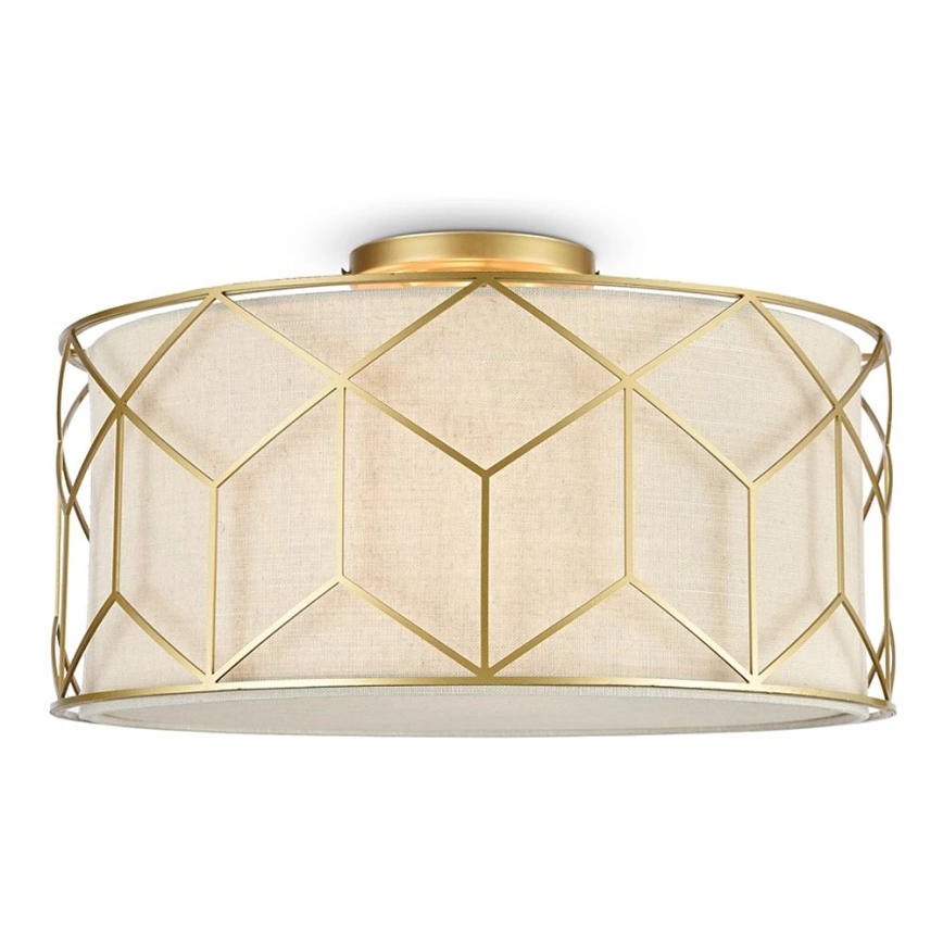 Maytoni H223-PL-03-G – Taklampa MESSINA 3xE27/60W/230V