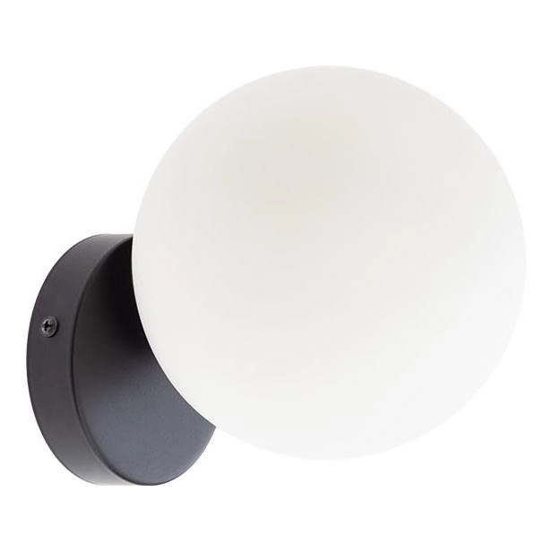 Redo 01-2714 – Vägglampa VOLLEY 1xE14/28W/230V svart