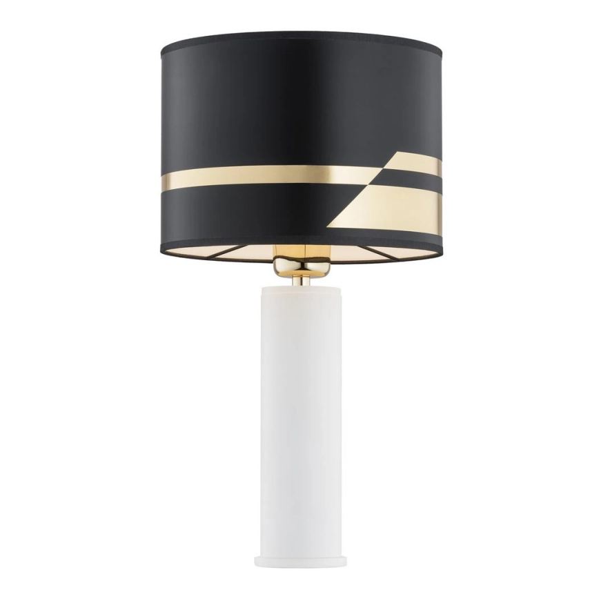 Argon 4232 – Bordslampa ALMADA 1xE27/15W/230V svart/vit/mässing