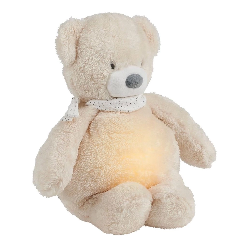 Nattou – Goskompis med melodi och ljus SLEEPY BEAR 04.01.2001 beige