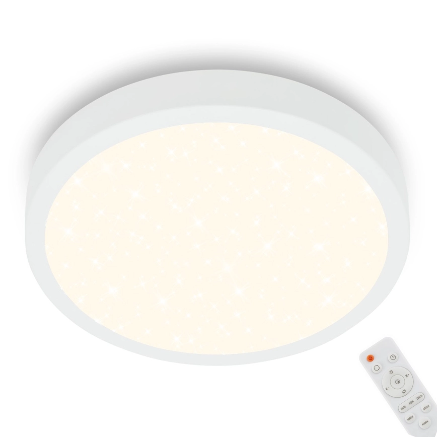 Briloner 3704-016 – LED Dimbar taklampa RUNA LED/22W/230V 2700-6500K vit + fjärrkontroll