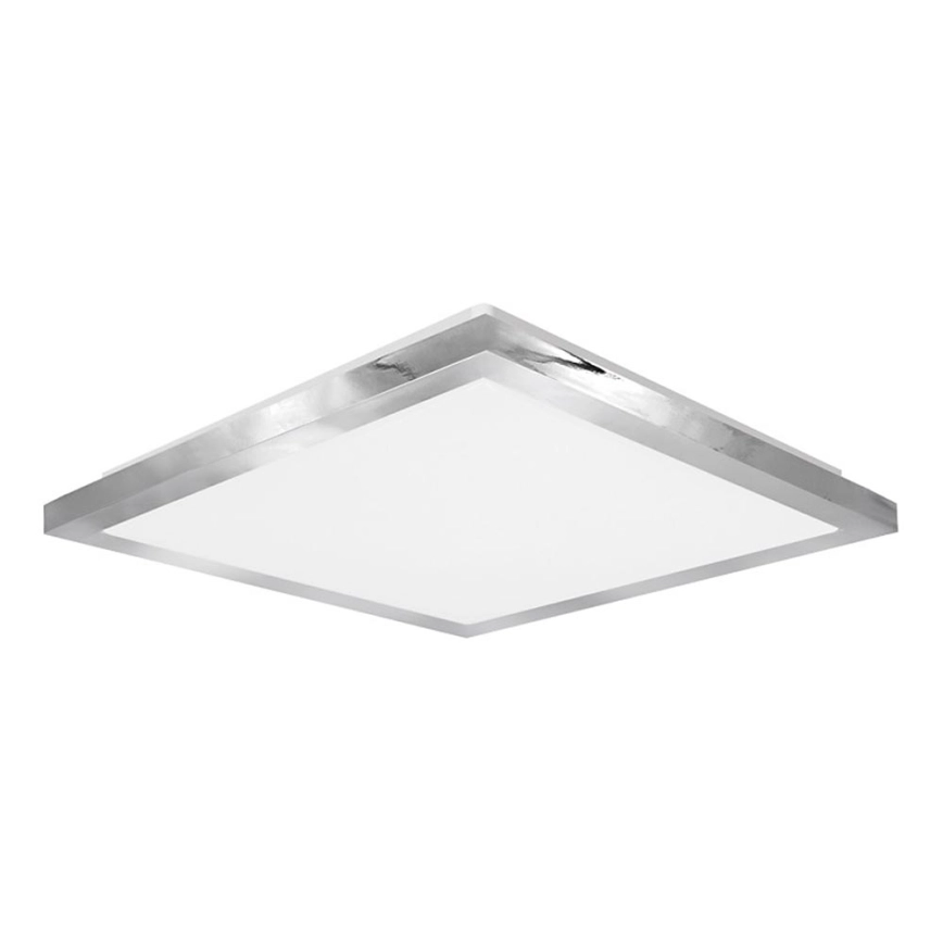 Top Light – LED taklampa för badrum SILVER LED/10W/230V IP44 3000/4000/6500K 28×28 cm matt krom
