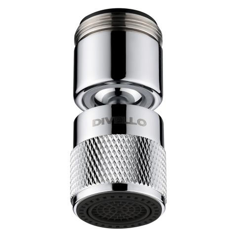 DIVELLO Expo M22+24 Strålsamlare med kulled, M22x1.0 + M24x1.0 mm