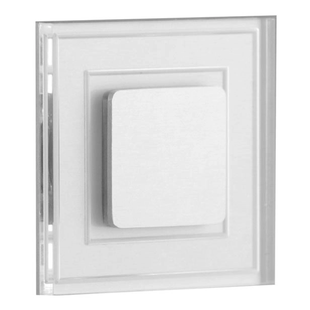 LDST KE-01-SS-BC8 – LED trapplyse  KELLY 8xLED/1,2W/230V matt krom 3500K
