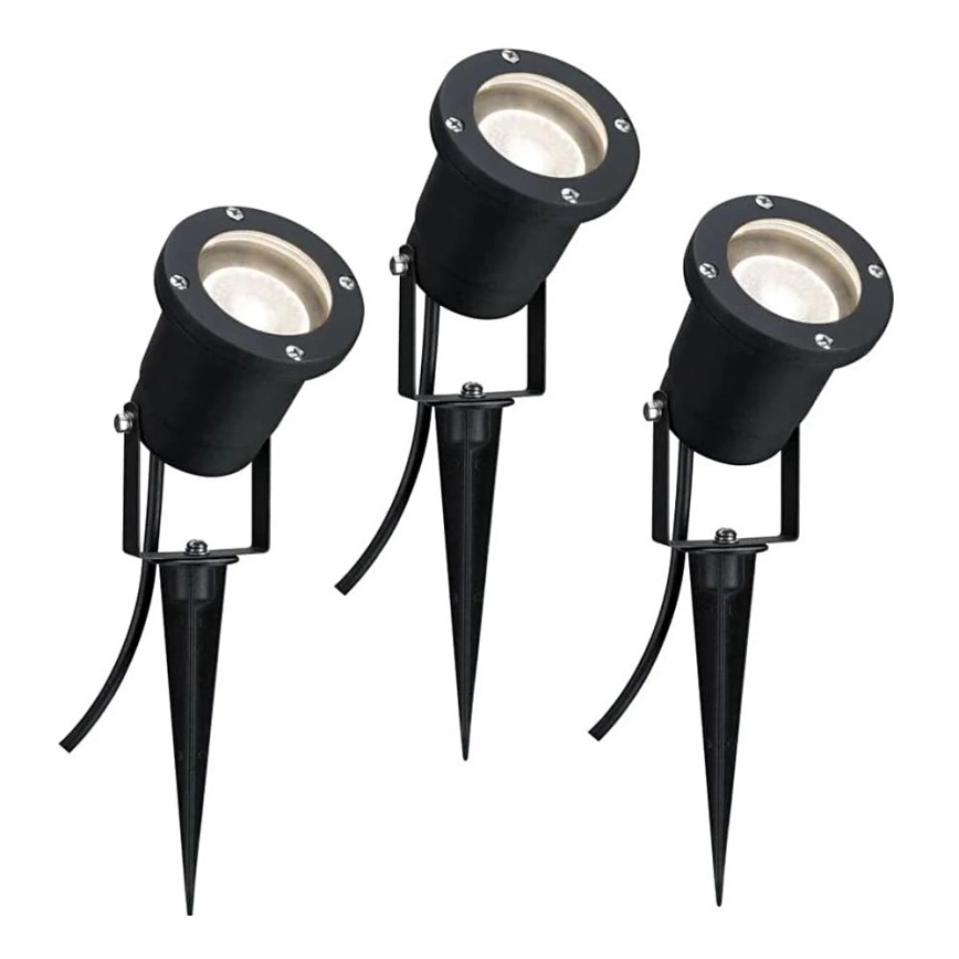 Paulmann 98897 – KIT 3xLED GU10/3,5W IP65 Utomhuslampa 230V