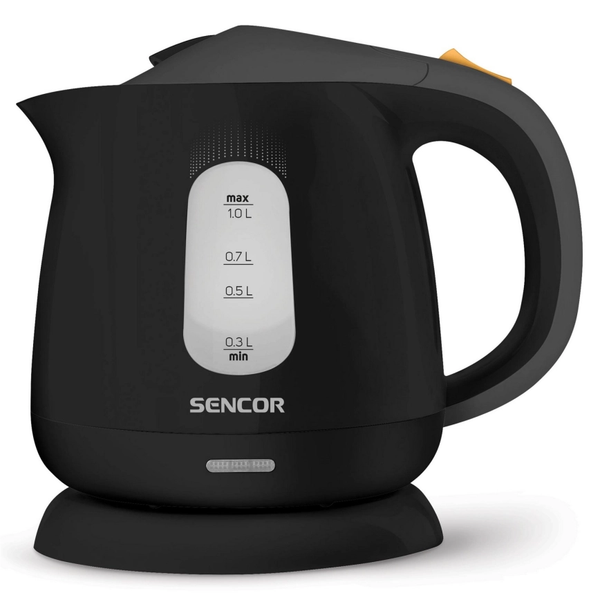 Sencor – Vattenkokare 1 l 1100W/230V svart/grå