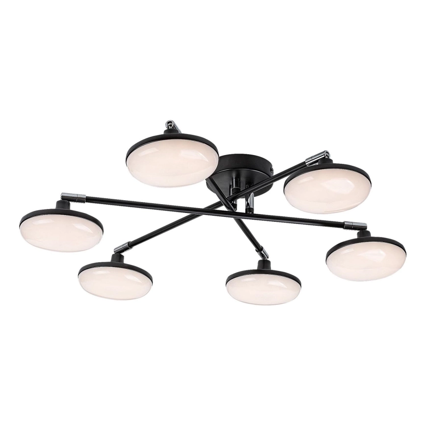 Rabalux – LED fäst ljuskrona 6xLED/4W/230V 3000K svart