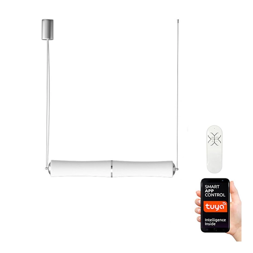 Immax NEO 07102L – LED dimbar taklampa BAMBOOS LED/30W/230V 90 cm Tuya + fjärrkontroll